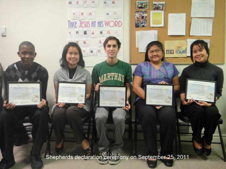 St George, Shepherds